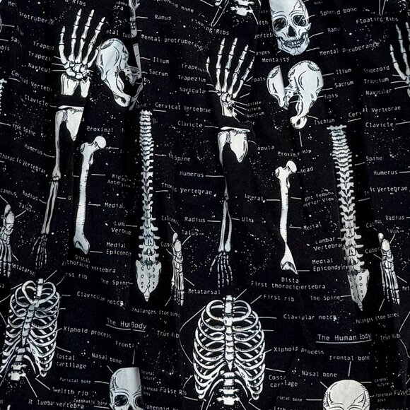 Modcloth Rad to the Bone A-line Skeleton dress - Picture 7 of 7